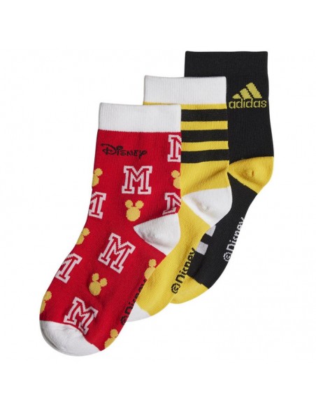 Adidas Παιδικές Κάλτσες Μακριές Axdisney Πολύχρωμες 3 Ζευγάρια HT6407