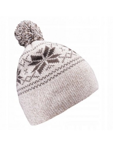 Hi-Tec Pom Pom Beanie Unisex Σκούφος Πλεκτός σε Λευκό χρώμα 92800438541