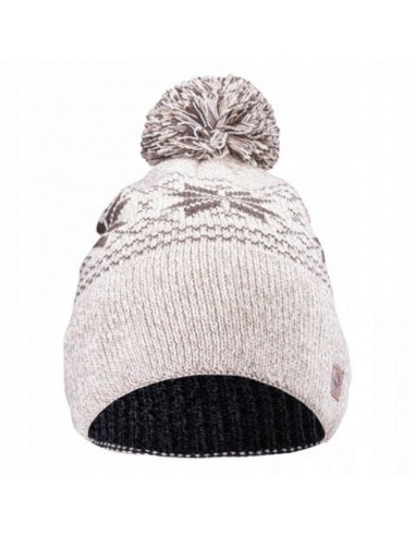 Hi-Tec Pom Pom Beanie Unisex Σκούφος Πλεκτός σε Λευκό χρώμα 92800438541