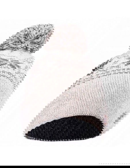 Hi-Tec Pom Pom Beanie Unisex Σκούφος Πλεκτός σε Λευκό χρώμα 92800438541