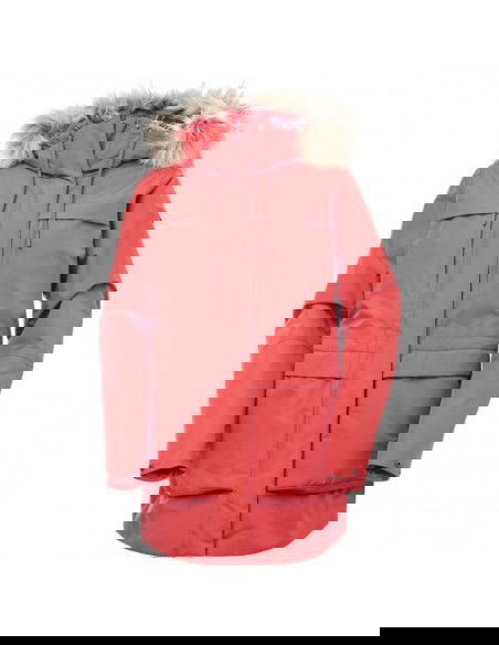 Helly Hansen Κοντό Γυναικείο Μπουφάν Παρκά για Χειμώνα Κόκκινο 54012-101