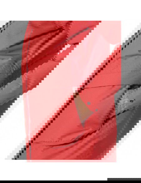 Helly Hansen Κοντό Γυναικείο Μπουφάν Παρκά για Χειμώνα Κόκκινο 54012-101