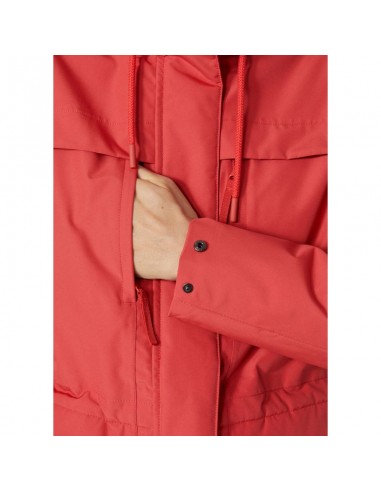 Helly Hansen Κοντό Γυναικείο Μπουφάν Παρκά για Χειμώνα Κόκκινο 54012-101