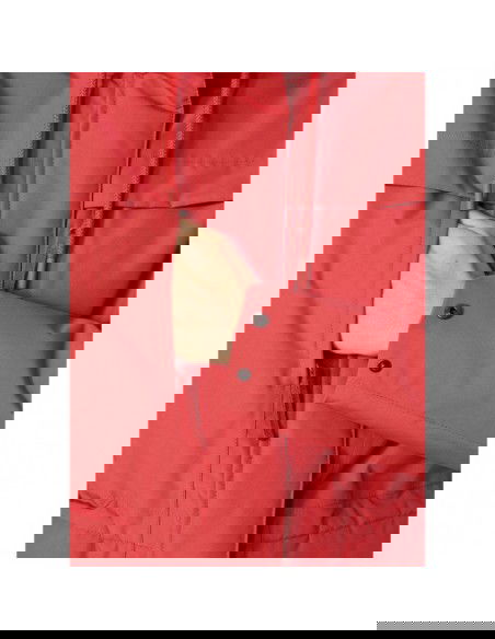 Helly Hansen Κοντό Γυναικείο Μπουφάν Παρκά για Χειμώνα Κόκκινο 54012-101