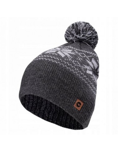 Hi-Tec Pom Pom Beanie Unisex Σκούφος Πλεκτός σε Μαύρο χρώμα 92800438542