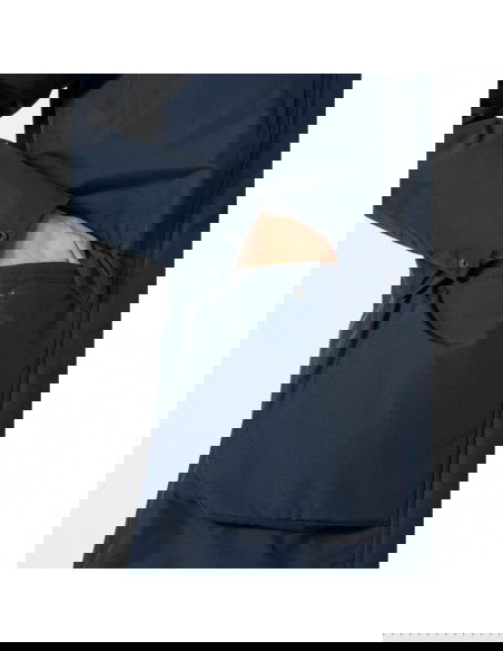 Helly Hansen Κοντό Γυναικείο Μπουφάν Παρκά για Χειμώνα Μπλε 54012-597