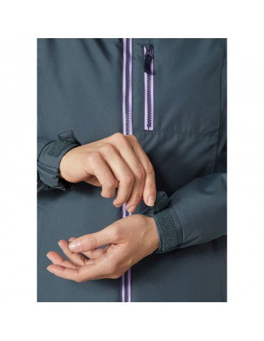 Helly Hansen Μακρύ Γυναικείο Puffer Μπουφάν για Χειμώνα Navy Μπλε 62395-860