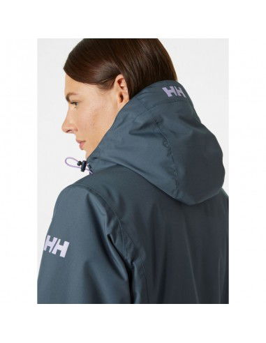 Helly Hansen Μακρύ Γυναικείο Puffer Μπουφάν για Χειμώνα Navy Μπλε 62395-860