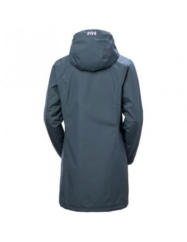 Helly Hansen Μακρύ Γυναικείο Puffer Μπουφάν για Χειμώνα Navy Μπλε 62395-860