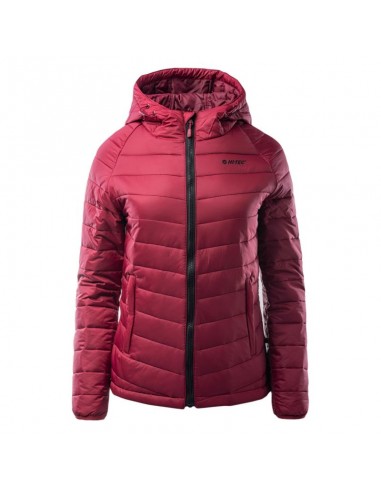 Hi-Tec Lady Κοντό Γυναικείο Puffer Μπουφάν για Χειμώνα Κόκκινο 92800441463