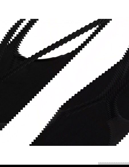 Adidas Παιδικό Μαγιό Ολόσωμο Κολύμβησης HR7477 Μαύρο