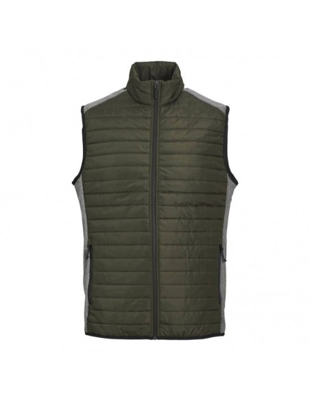 Jack & Jones Bodywarmer Αμάνικο Ανδρικό Μπουφάν Χακί 12200684
