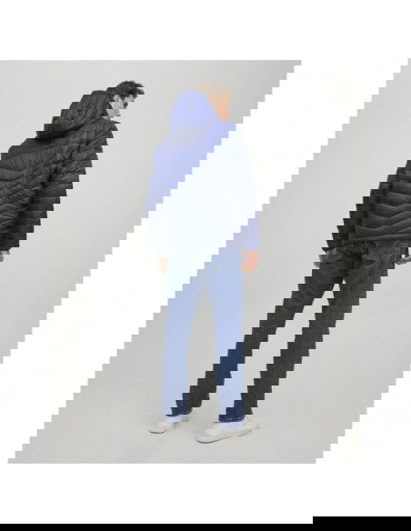 Jack & Jones 12211785 Ανδρικό Χειμωνιάτικο Μπουφάν Puffer Μπλε