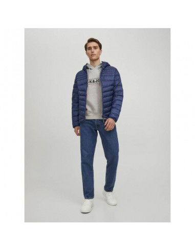 Jack & Jones 12211785 Ανδρικό Χειμωνιάτικο Μπουφάν Puffer Μπλε