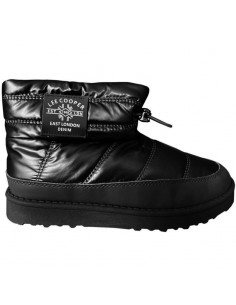 Lee Cooper Γυναικεία Μποτάκια Μαύρα LCJ-23-44-1967LA