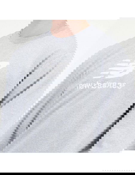 New Balance ESSENTIALS STACKED LOGO FRENC AG M sweatshirt MT31538AG