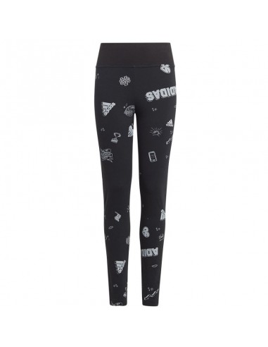 Adidas Παιδικό Κολάν Αθλητικό Μακρύ Μαύρο IA1567