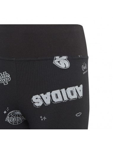 Adidas Παιδικό Κολάν Αθλητικό Μακρύ Μαύρο IA1567