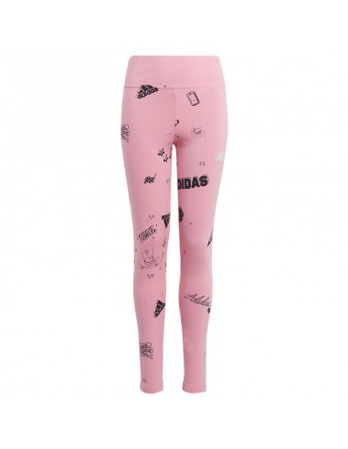 Adidas Παιδικό Κολάν Μακρύ Ροζ IA1568