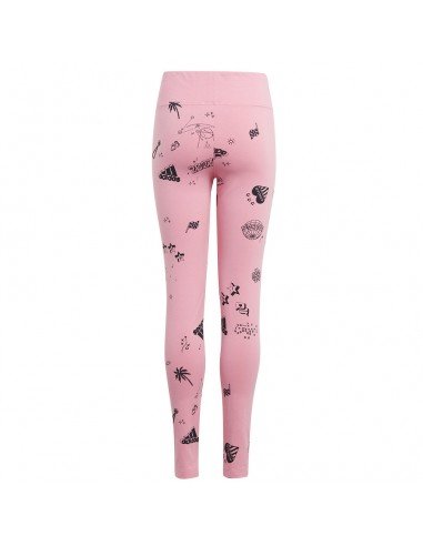 Adidas Παιδικό Κολάν Μακρύ Ροζ IA1568