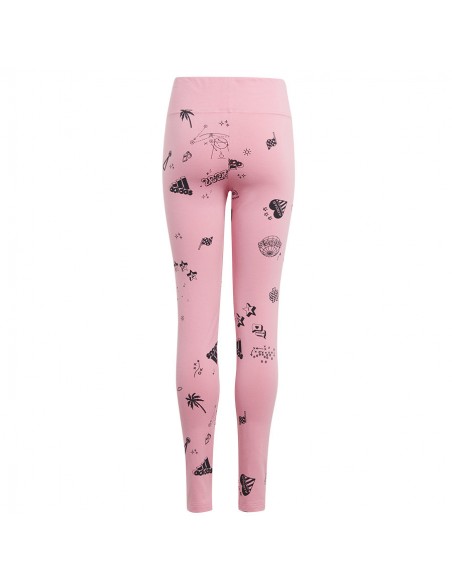 Adidas Παιδικό Κολάν Μακρύ Ροζ IA1568