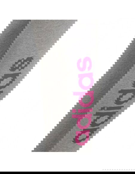 Adidas Παιδικό Κολάν Αθλητικό Μακρύ Γκρι Lin IC3580