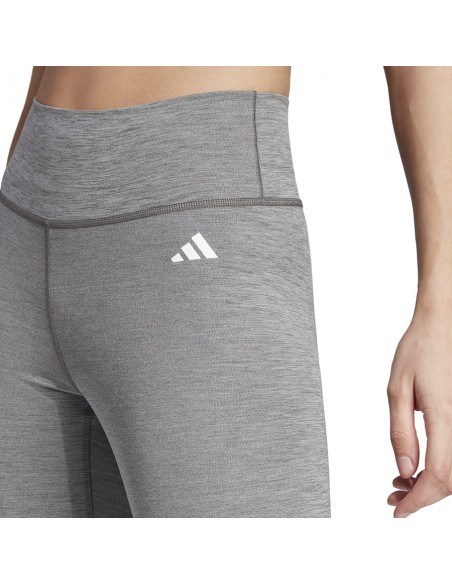 Adidas ESSENTIALS Training Γυναικείο Cropped Κολάν Ψηλόμεσο Γκρι IM0510