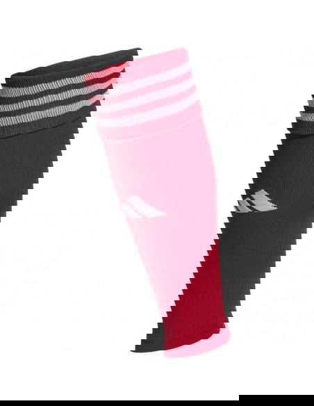 Adidas Team Sleeve 23 HT6540 Leg Sleeves για Επικαλαμίδες Ποδοσφαίρου Κόκκινα