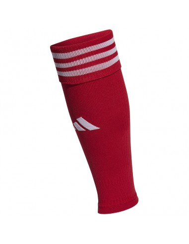 Adidas Team Sleeve 23 HT6540 Leg Sleeves για Επικαλαμίδες Ποδοσφαίρου Κόκκινα
