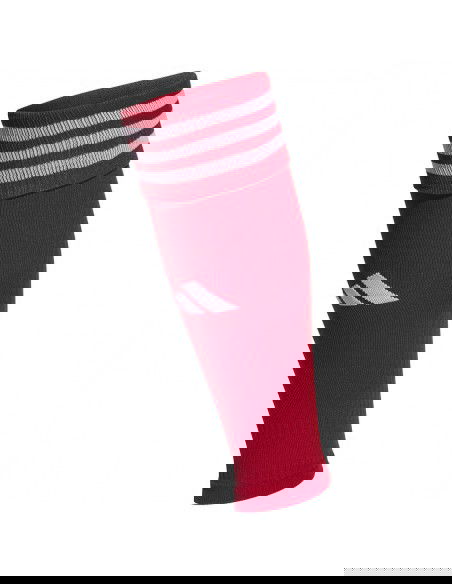Adidas Team Sleeve 23 HT6540 Leg Sleeves για Επικαλαμίδες Ποδοσφαίρου Κόκκινα