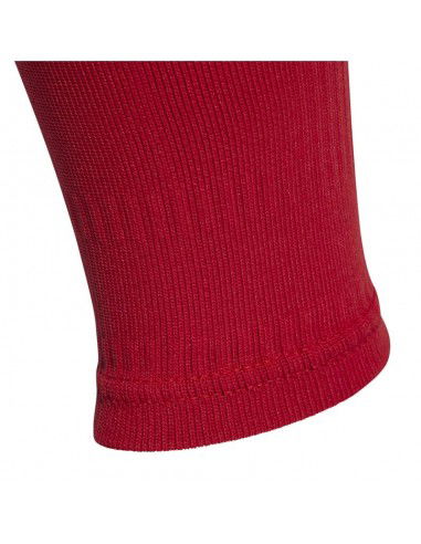 Adidas Team Sleeve 23 HT6540 Leg Sleeves για Επικαλαμίδες Ποδοσφαίρου Κόκκινα