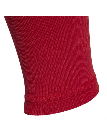 Adidas Team Sleeve 23 HT6540 Leg Sleeves για Επικαλαμίδες Ποδοσφαίρου Κόκκινα