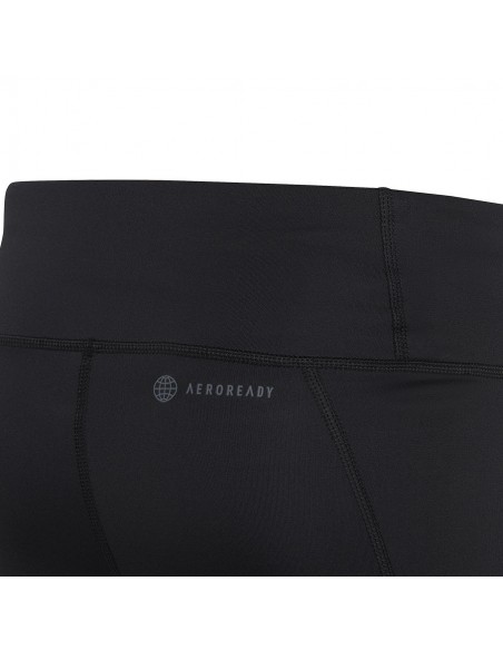 Adidas Παιδικό Κολάν Αθλητικό Μακρύ Μαύρο Aeroready 3-Stripes IC0363