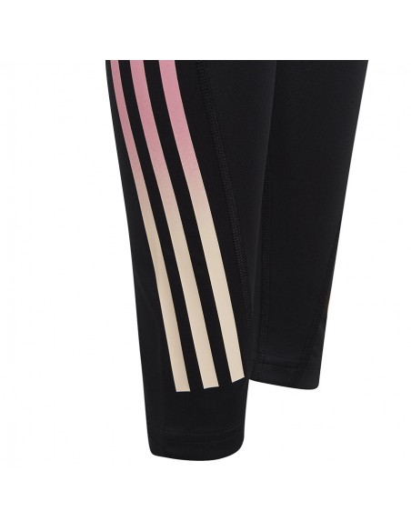 Adidas Παιδικό Κολάν Αθλητικό Μακρύ Μαύρο Aeroready 3-Stripes IC0363