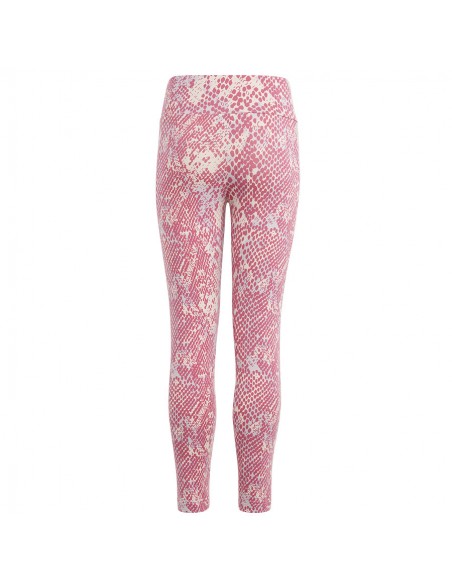 Adidas Παιδικό Κολάν Αθλητικό Κοντό Ροζ IC0095