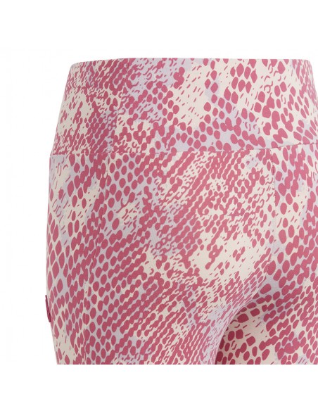 Adidas Παιδικό Κολάν Αθλητικό Κοντό Ροζ IC0095