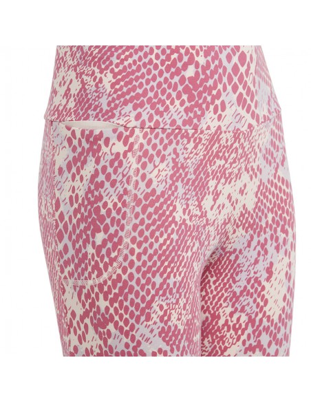 Adidas Παιδικό Κολάν Αθλητικό Κοντό Ροζ IC0095