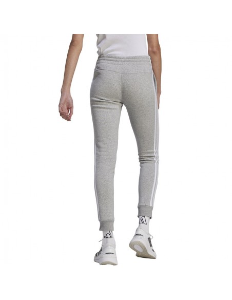 Adidas Παντελόνι Γυναικείας Φόρμας Γκρι Fleece IL3282