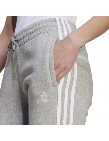 Adidas Παντελόνι Γυναικείας Φόρμας Γκρι Fleece IL3282