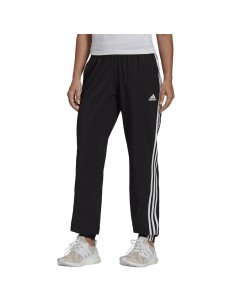 Adidas Trainicons 3 Stripes Παντελόνι Φόρμας με Λάστιχο Μαύρο H59081