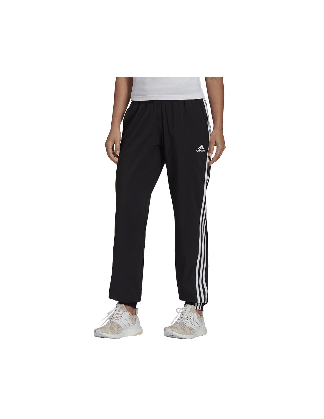 ADIDAS PERFORMANCE Adidas Trainicons 3 Stripes Παντελόνι Φόρμας με Λάστιχο Μαύρο H59081