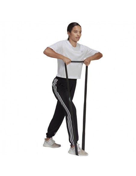 Adidas Trainicons 3 Stripes Παντελόνι Φόρμας με Λάστιχο Μαύρο H59081