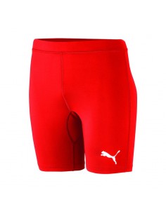 Puma Liga Baselayer 655924-01 Γυναικείο Ισοθερμικό Σορτς Κόκκινο