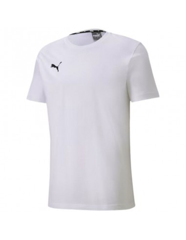 Puma TeamGoal 23 Ανδρικό T-shirt Λευκό με Λογότυπο 656578-04
