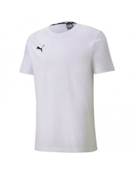 Puma TeamGoal 23 Ανδρικό T-shirt Λευκό με Λογότυπο 656578-04