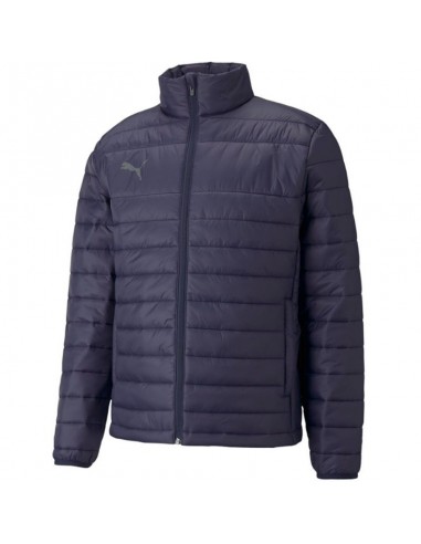 Puma Teamliga Light Ανδρικό Χειμωνιάτικο Μπουφάν Puffer Μαύρο 657617-03