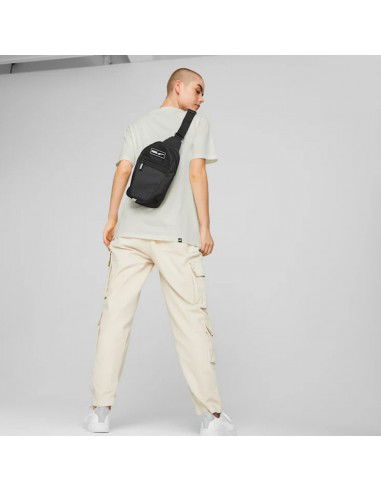 Puma Ανδρική Τσάντα Στήθους σε Μαύρο χρώμα 079190-01
