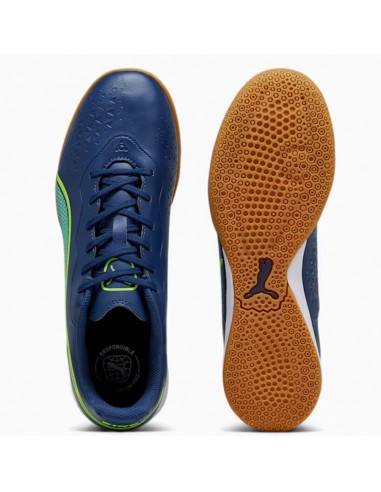 Puma King Match IT 107261-02 Χαμηλά Ποδοσφαιρικά Παπούτσια Σάλας Μπλε