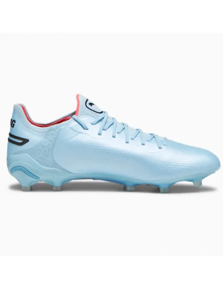 Puma King Ultimate FG/AG 107563-02 Ψηλά Ποδοσφαιρικά Παπούτσια με Τάπες Μπλε