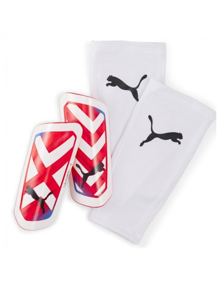 Puma Ultra Flex 030871-05 Επικαλαμίδες Ποδοσφαίρου Ενηλίκων Λευκές